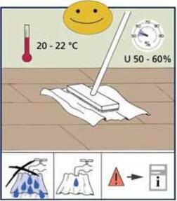 Уход за ламинированными полами