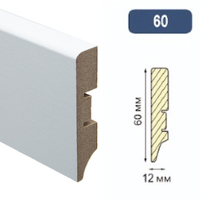 Плинтус GRACE МДФ DUROWOOD 60