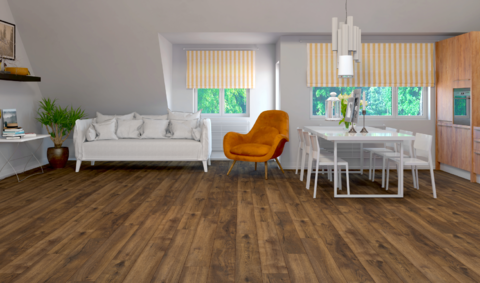 Ламинат SwissKrono Regista 4766 Дуб Эвидент