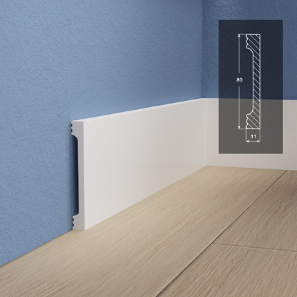 Плинтус GRACE FLINT МK80 MASSIVE