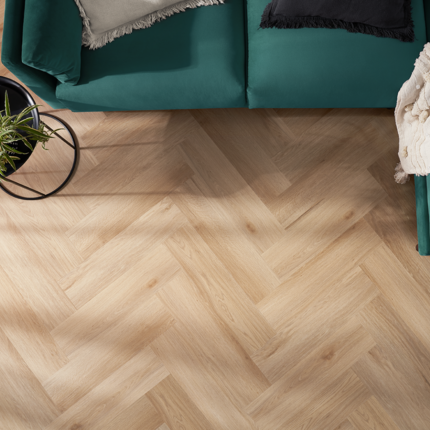 Кварцвиниловая плитка Arbiton Amaron Herringbone - ДУБ ХАРЛИ - 5mm/0.55mm