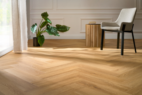 Кварцвиниловая плитка Arbiton Amaron Herringbone EIR - Дуб Менор - 5mm/0.55mm