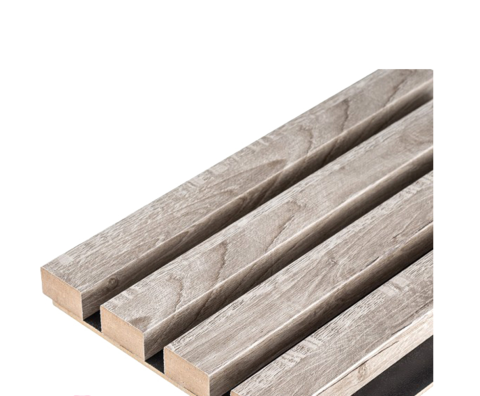 Реечная панель Grace МДФ панель 3D Line Modern L03 Ель серебристая