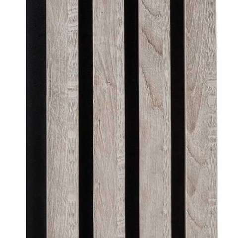 Реечная панель Grace МДФ панель 3D Line Modern L03 Ель серебристая