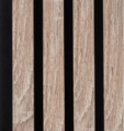 Реечная панель Grace МДФ панель 3D Line Modern L07 Ель сибирская