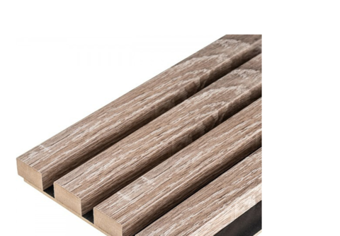 Реечная панель Grace МДФ панель 3D Line Modern L07 Ель сибирская