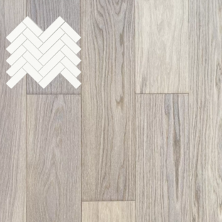 Паркет EliteWood Premium Herringbone Альбатрос
