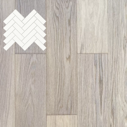 Паркет EliteWood Premium Herringbone Альбатрос