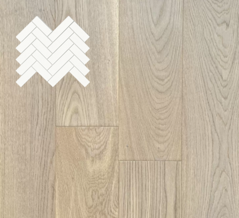 Паркет EliteWood Premium Herringbone Ванильный