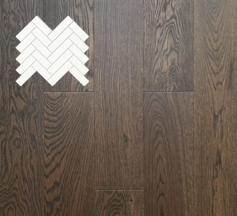 EliteWood Premium Herringbone Темный шоколад