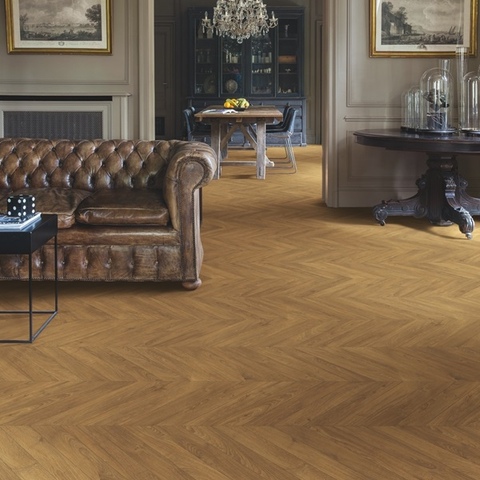 Ламинат Quick-Step Castle Ultra CAU 4162 Дуб горчичный
